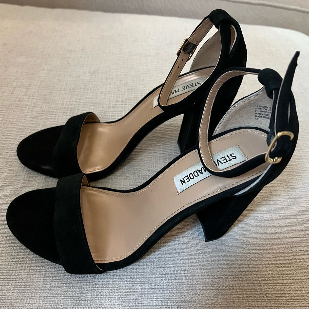 Black Steve Madden Heels